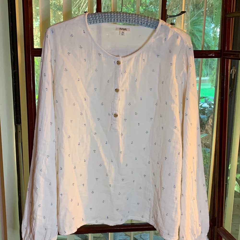 NWT ANA (a new approach) blouse